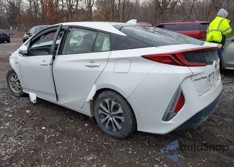 2021 Toyota Prius Prime Xle z USA, uszkodzony, nr VIN JTDKAMFP0M3190565